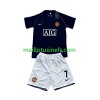 Maillot de Foot Manchester United Cristiano Ronaldo 7 Extérieur Retro 2007-2008 - Enfant